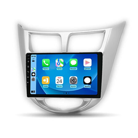 Hyundai Accent Blue Android Multimedya Sistemi 4-64 For-X (2011-2018)