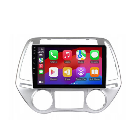 Hyundai İ20 Dijital Klima Android Multimedya Sistemi 4-64 For-X (2013-2014)