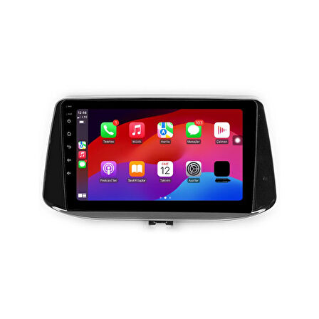 Hyundai İ30 Android Multimedya Sistemi 4-64 For-X (2017-2019)