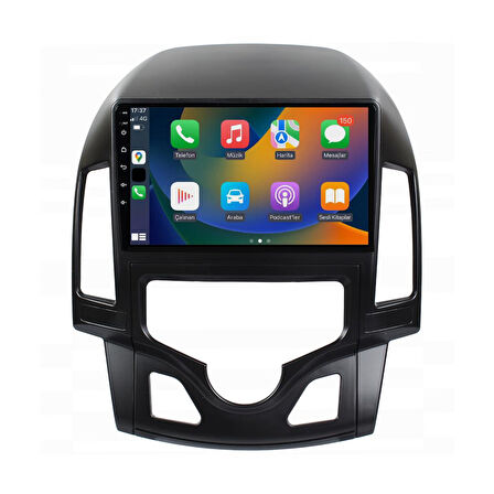 Hyundai İ30 Dijital Klima Android Multimedya Sistemi 4-64 For-X (2008-2011)