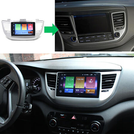 Hyundai Tucson Android Multimedya Sistemi 4-64 For-X (2015-2017)