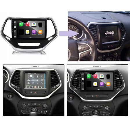 Jeep Cherokee Android Multimedya Sistemi 4-64 For-X (2014-2017)