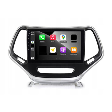Jeep Cherokee Android Multimedya Sistemi 4-64 For-X (2014-2017)