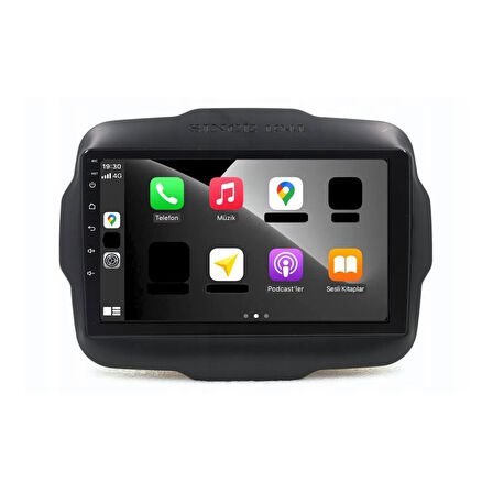 Jeep Renegade Android Multimedya Sistemi 4-64 For-X (2014-2019)