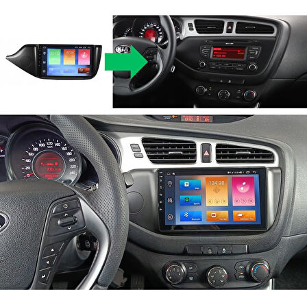 Kia Ceed Android Multimedya Sistemi 4-64 For-X (2012-2019)
