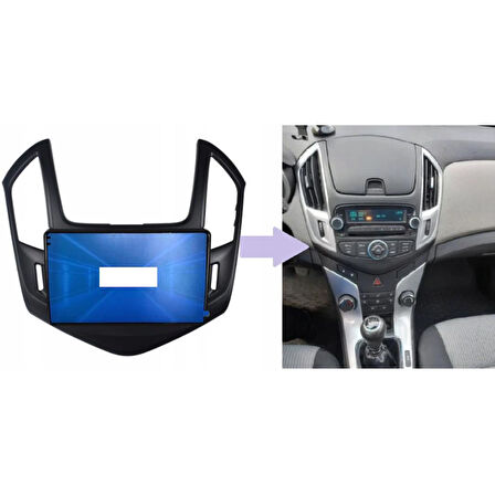 Chevrolet Cruze Android Multimedya Sistemi 4-64 For-X (2013-2015)