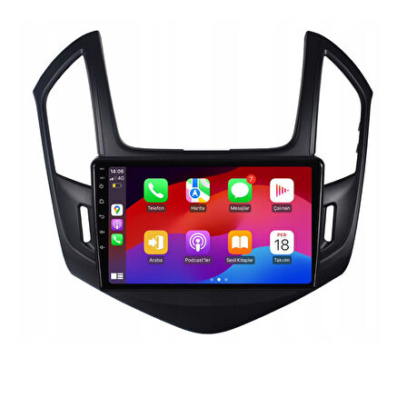 Chevrolet Cruze Android Multimedya Sistemi 4-64 For-X (2013-2015)
