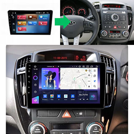 Kia Ceed Venga Android Multimedya Sistemi 4-64 For-X (2010-2012)