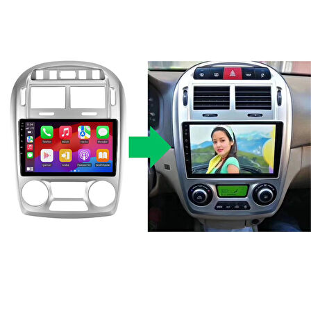 Kia Cerato HB Android Multimedya Sistemi 4-64 For-X (2004-2006)