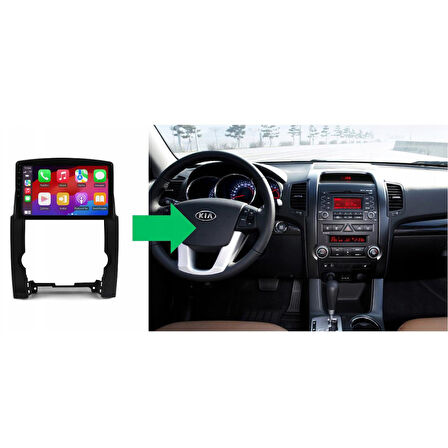 Kia Sorento Android Multimedya Sistemi 4-64 For-X (2009-2012)