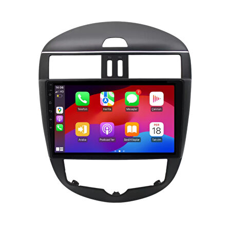 Nissan Pulsar Dijital Klima Android Multimedya Sistemi 4-64 For-X (2014-2018)