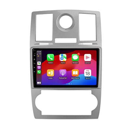 Chrysler 300C Android Multimedya Sistemi 4-64 For-X (2005-2007)