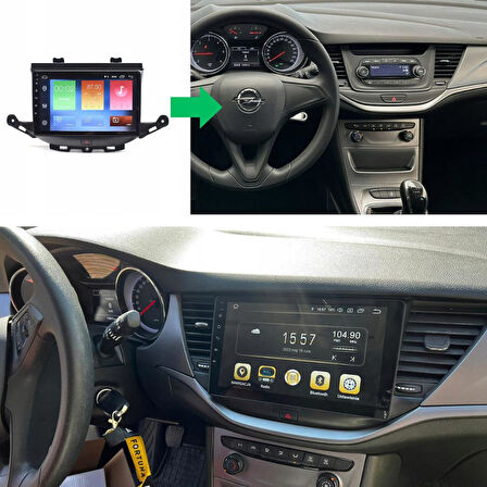 Opel Astra K Android Multimedya Sistemi 4-64 For-X (2016-2020)