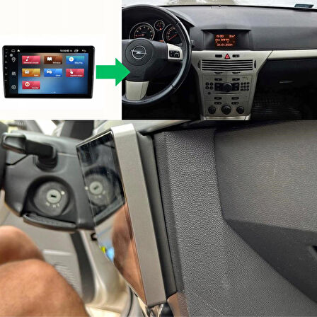 Opel Corsa D Android Multimedya Sistemi 4-64 For-X (2007-2014)