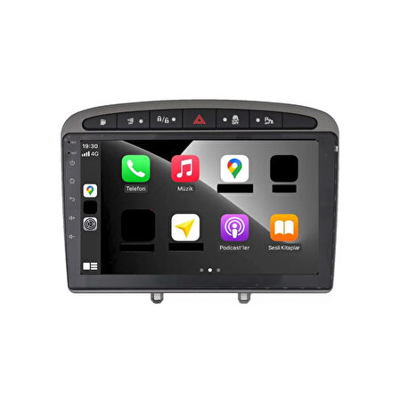 Peugeot 308-408 Android Multimedya Sistemi 4-64 For-X (2008-2013)