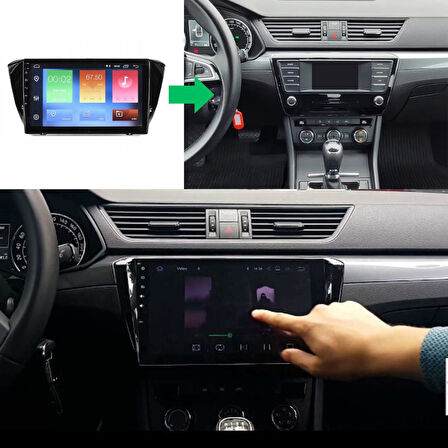 Skoda Super B Android Multimedya Sistemi 4-64 For-X (2016-2020)