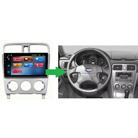 Subaru Forester Android Multimedya Sistemi 4-64 For-X (2003-2008)