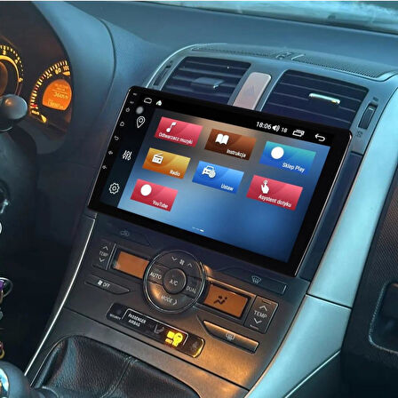 Toyota Auris Android Multimedya Sistemi 4-64 For-X (2007-2012)