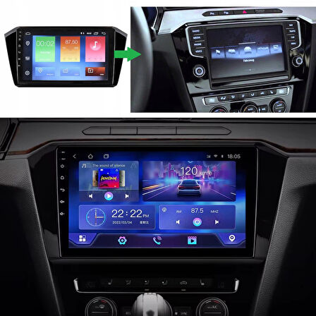 Volkswagen B8 Android Multimedya Sistemi 4-64 For-X (2016-2020)