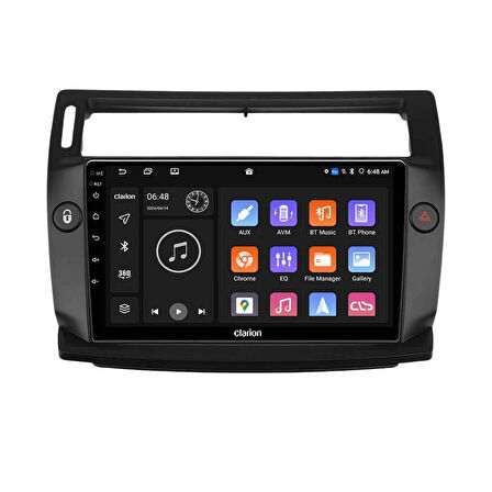 Citroen C4 Android Multimedya Sistemi 4-64 For-X (2005-2011)