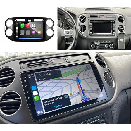 Volkswagen Tiguan Android Multimedya Sistemi 4-64 For-X (2007-2015)