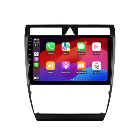 Audi A6 Android Multimedya Sistemi 4-64 For-X (1997-2005)