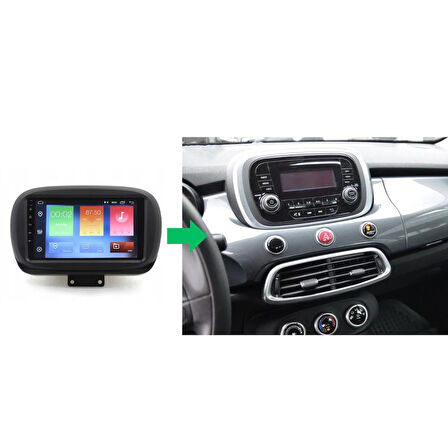 Fiat 500X Android Multimedya Sistemi 4-64 For-X (2015-2021)