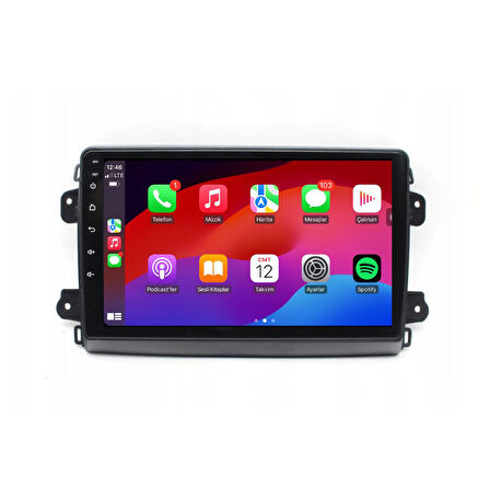Fiat Ducato Android Multimedya Sistemi 4-64 For-X (2021-2024)