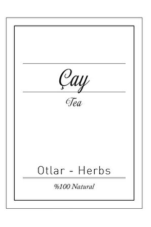 Kuruyemiş, Baharat, Bakliyat Için Kavanoz Etiketleri, 5x7 Cm - 140 Adet Folyo Sticker