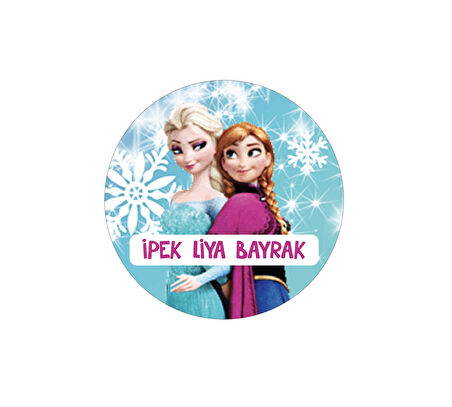 Okul Etiketi, Kalem Defter Etiketi, ELSA Etiketi - 100 Adet 3cm Opak Sticker