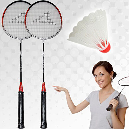 Badminton Seti (2 Raket + 1 Top)