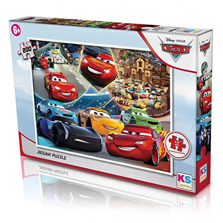 200 Parça Cars Puzzle