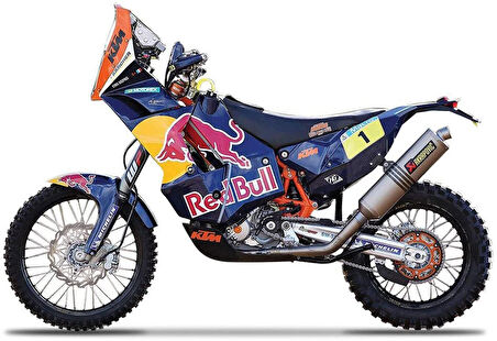 Bburago 1:18 KTM 450 Model Motor