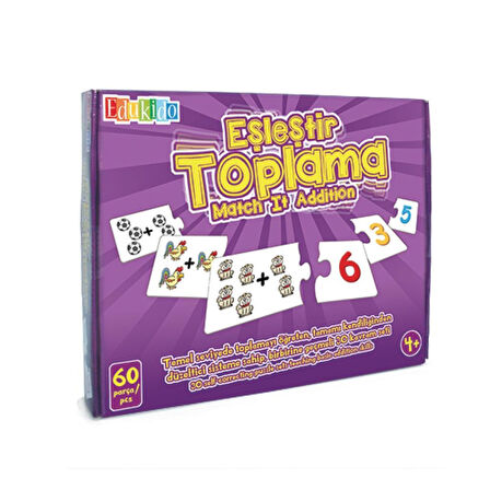 EDU-1007 Eşleştir Toplama 60 Parça -Chiva