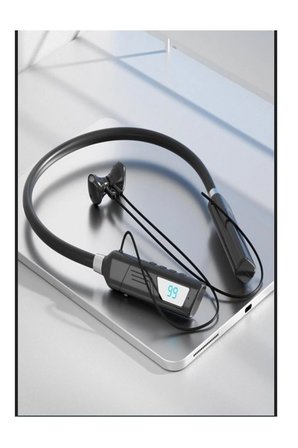 TB07 Bluetooth Boyun Askılı Kulaklık Kulak İçi Boyuna Asılabilir Kablosuz Stereo Şarjlı Kulaklık