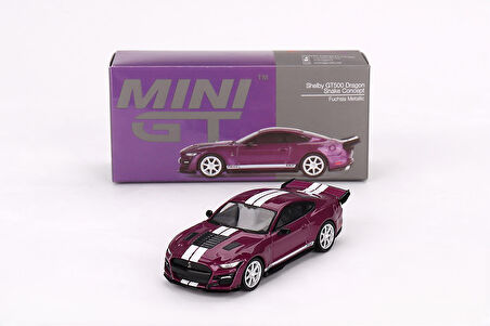 Mini GT 696 Shelby GT500 Dragon Snake Concept Fuchsia Metallic