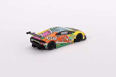 Mini GT 1/64 552 Lamborghini Huracán GT3 EVO #19 GEAR Racing 2020 IMSA Daytona 24 Hrs