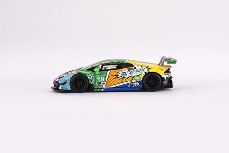 Mini GT 1/64 552 Lamborghini Huracán GT3 EVO #19 GEAR Racing 2020 IMSA Daytona 24 Hrs