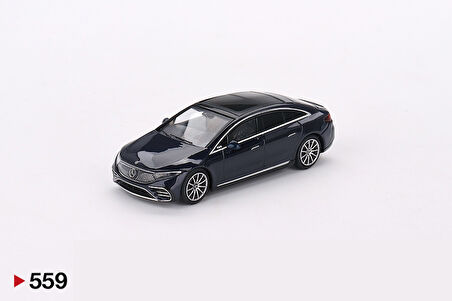 Mini GT 1/64 559 Mercedes-Benz EQS 580 4MATIC Nautical Mavi Metalik