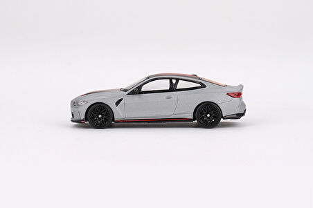 Mini GT 1/64 641 BMW M4 CSL Frozen Brooklyn Grey Metallic