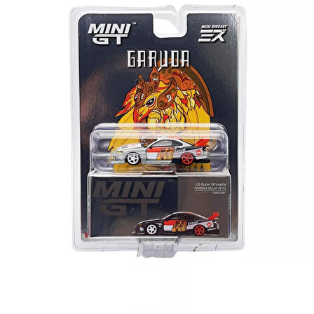Mini GT 1/64 652 LB-Super Silhouette Nissan SILVIA (S15) ''Chase!!'' Blister 