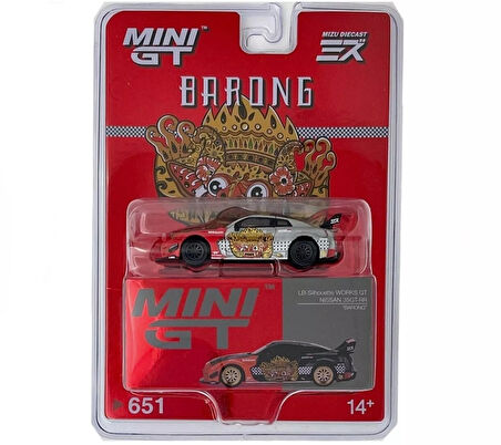Mini GT 1/64 561 LB-Silhouette WORKS GT NISSAN 35GT-RR Ver.1 “BARONG” MINI GT x MIZU Diecast !!Chase!! Blister