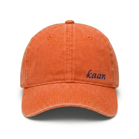 Unisex Beyzbol Şapkası - İsme Özel Nakışlı - Premium Canvas Kumaş - Metal Tokalı