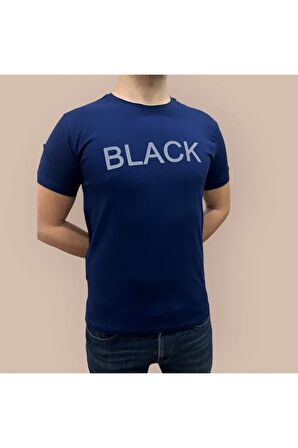 Erkek Slim Fit Bisiklet Yaka T-shirt