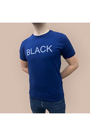 Erkek Slim Fit Bisiklet Yaka T-shirt