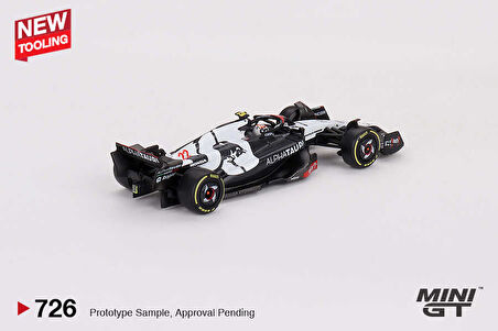 Mini GT 1/64 726 AlphaTauri AT04 #22 Yuki Tsunoda 2023 F1 2023 Australian GP 
