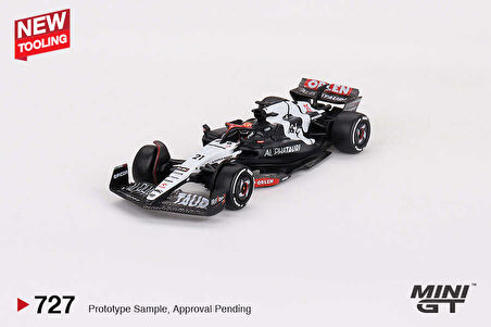 Mini GT 1/64 727 AlphaTauri AT04 Nyck de Vries 2023 F1 2023 Australian GP 