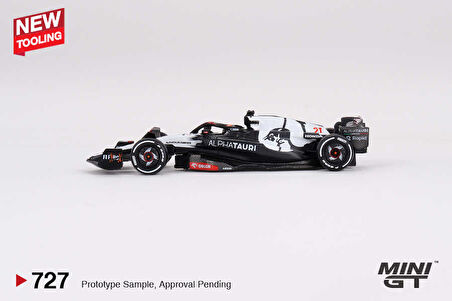 Mini GT 1/64 727 AlphaTauri AT04 Nyck de Vries 2023 F1 2023 Australian GP 