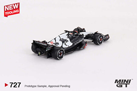 Mini GT 1/64 727 AlphaTauri AT04 Nyck de Vries 2023 F1 2023 Australian GP 