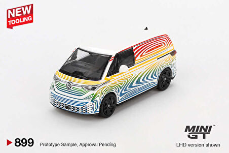 Mini GT 1/64 899 Volkswagen ID. Buzz Prototype "Rainbow" 